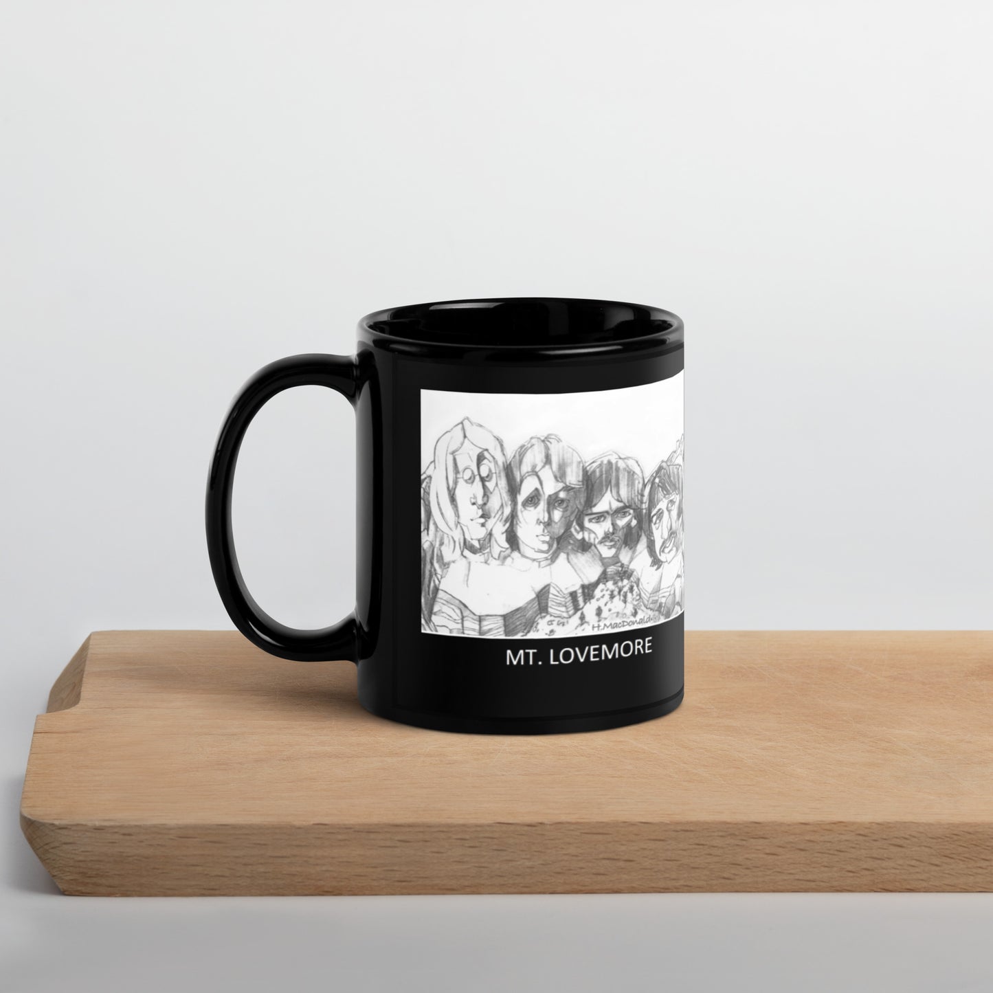 Black Glossy Mug